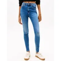 Tommy Jeans Skinny-fit-Jeans Sylvia High Rise Skinny in Knöchellänge, in blauer Waschung