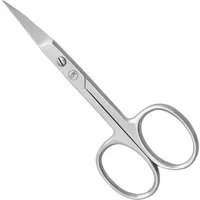 K-Pro Nagelschere Fingernagel Schere Fingernagelschneider, (1-tlg), gebogen, scharf