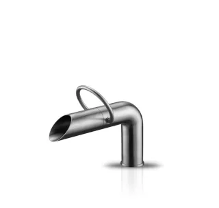 JEE-O Pure Waschtischarmatur niedrig, edelstahl gebürstet, 300-1700 300-1700