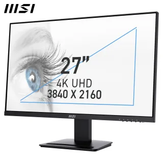 MSI Pro MP273UDE | 9s6-3pb4ch-209 | 27" 4K UHD - 60Hz