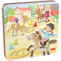 Haba Spiel Magnetspiel-Box Pferde, Kinderspiel