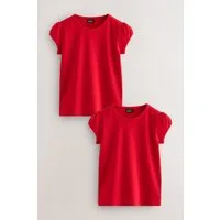 Next T-Shirt T-Shirts mit Puffärmeln, 2er-Pack (2-tlg)