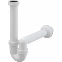 AlcaPlast Siphon AlcaPlast Spülbecken Ablaufgarnitur 1,5'', m. Röhrensiphon u. 2 Geräteanschlüssen