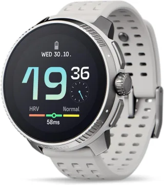 Suunto Race [inkl. Silikonarmband weiß] 49mm Edelstahlgehäuse birch