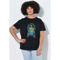 Angel of Style T-Shirt T-Shirt Boxy Fit Capri-Motiv Halbarm