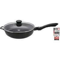 Elo Schmorpfanne mit Glasdeckel 28cm, Aluminiumguss (1-tlg), Induktion, Ø 28 cm