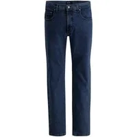 Pioneer Authentic Jeans 5-Pocket-Jeans PIONEER AUTHENTIC JEANS Herren Straight Leg Jeans Rando Regular Fit - normaler Beinverlauf - Blue Stretch Denim
