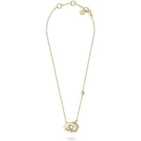 PHILIPP PLEIN Kette mit Anhänger Hexagon Crystal
