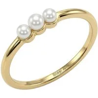 Amor Fingerring, mit Glasperle