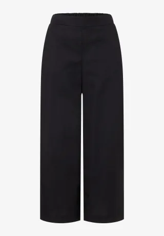 MORE & MORE - Baumwoll/Stretch Culotte schwarz - Gr. - 46