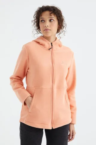 Damen Kapuzensweatshirt mit Reißverschluss