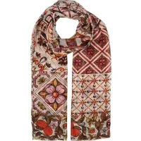 Fraas XXL-Schal XL-Seidenstola mit Mosaik-Design - vielseitig tragbar, (1, keine)