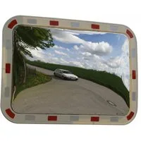 BruKa Spiegel Verkehrsspiegel TOP VIEW Sicherheitsspiegel Spiegel Ausfahrt