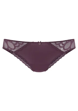 LASCANA - lascana Slip eggplant - Gr. - 46