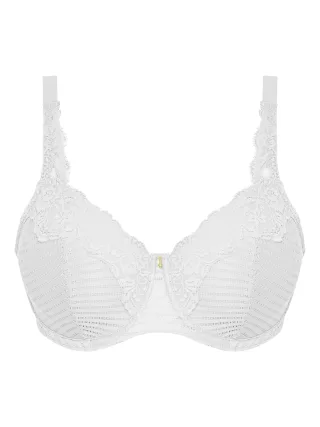 Chantelle Lingerie - Marylin Sehr bedeckender Bügel BH weiss - Gr. - 80 G