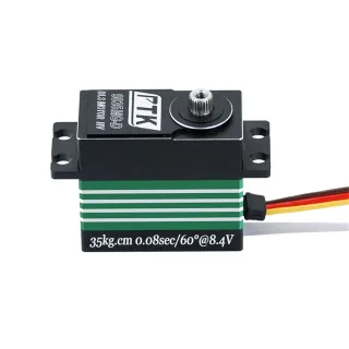 PTK 9835 MG-D 35kg High Torque All-Metal Waterproof Brushless RC Servo for Remote Control Car Model Fixed-Wing Drones