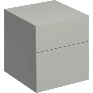Geberit Xeno2 Seitenschrank mit 2 Schubladen 45x51x46,2cm, greige, 500504001 500504001