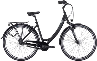 Citybike  - Pegasus Piazza 7 wave schwarz   - 55 cm