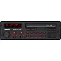 Blaupunkt Bremen SQR 46 DAB Bluetooth DAB+ MP3 SD USB Retro Autoradio (RDS, AM/FM Radio, Animiertes Display, Freisprecheinrichtung, 1 DIN)