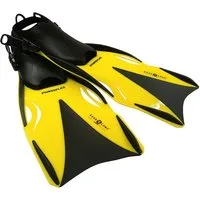 Aqua Lung Sport Flosse Taucherflossen zum Schnorcheln und Schwimmen - Powerflex (Damen und Herren Schnorchelflossen (verstellbar), 1 St., Lang), Größenverstellbare Schwimmflossen für Erwachsene und Jugendliche