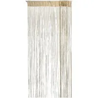 Arsvita Fadenvorhang Fadenvorhang gold mit Lurex, mit Lurexgarn veredelt (gold)