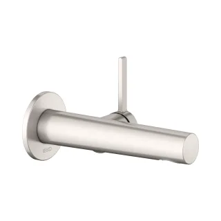 Keuco Waschtischarmatur Unterputz Edition 400 Ausladung 165 mm Nickel gebürstet, 51516050101 51516050101