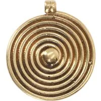 Guru-Shop Kettenanhänger Indisches Amulett Lebensspirale, Spirale..