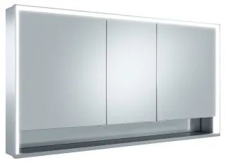 Keuco Spiegelschrank Royal Lumos 14306, Wandvorb.,silber-eloxiert,1400x735x165mm, 14306171301 14303171301