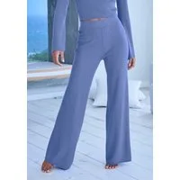 Copenhagen Studios Strickhose aus hochwertigem Rippstrick, Loungewear