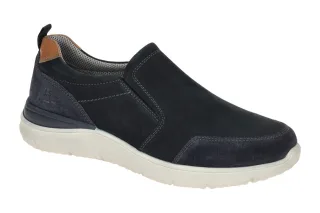 Josef Seibel Herren Slipper Modell 32104 TE095 506 dunkelblau-kombi bequeme H...