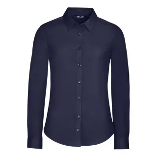 SOLS - "Blake" Hemd für Damen Langärmlig (Dunkelblau)