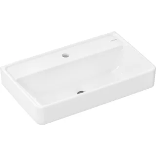 hansgrohe Xanuia Q Waschtisch 60219450 650x390mm, mit Hahnloch, ohne Überlauf, weiß