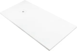 Neuesbad Serie 600 Mineralguss Duschwanne, zuschneidbar, weiss 80x160cm NB1DEKSKA00816B1