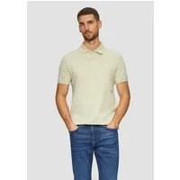 s.Oliver Poloshirt Poloshirt Kragen, Knopfleiste, kurzarm