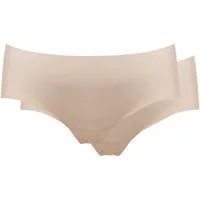 MAGIC Bodyfashion Slip Dream Invisibles (2er Pack) Nahtloses Finish mit lasergeschnittenen Kanten