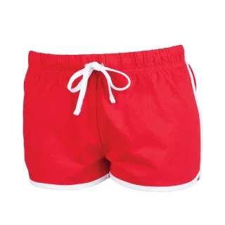 SF Women - Shorts für Damen (Rot/Weiß)