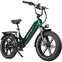 Maxtron E-Bike Crossrad Maxtron Camel E-Bike compactbike, 7 Gang Shimano, Kettenschaltung, Heckmotor, 864 Wh, (Packung), 20-Zoll-Fettreifenfahrrad mit Vorder- und Hinterradfederung