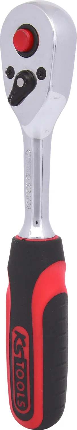 KS Tools 1/4" CHROMEplus Umschaltknarre, 45 Zahn - 918.1400