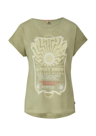 qs - T-Shirt grün - Gr. - XL