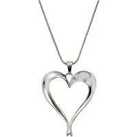 Firetti Lange Kette Herz