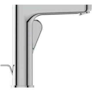 Ideal Standard Cerafine O Waschtischarmatur BC703AA H155, Hebel seitlich, mit Ablaufgarnitur, verchromt