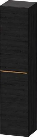 Duravit D-Neo Hochschrank Eiche Schwarz Matt 400x360x1760 mm - DE1328L04160000 DE1328L04160000