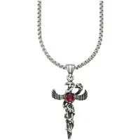 Bruno Banani Kette mit Anhänger Schmuck, mit Glasstein