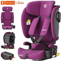 Daliya® Autokindersitz JOYMAX i-Size Auto-Kindersitz, ISOFIX, für Kinder 76-150 cm, 9-36 kg, ab: 1,5 Jahren, bis: 10 Jahre, ab: 76 cm, bis: 150 cm, (3-tlg), ISOFIX, Top Tether, faltbar, verstellbare Kopfstütze und Rückenlehne