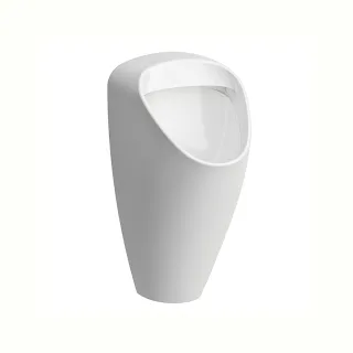 LAUFEN spülrandlos Absaugeurinal Caprino Plus, 350x320x645 m. Strg Batterie weiss matt H8410667574011