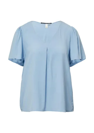 qs - Bluse blau - Gr. - 42