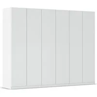 rauch Kleiderschrank Schrank Möbel Schlafzimmer Garderobe Kinderzimmer WELTNEUHEIT ELVIK (3 Ausstattungsvarianten - Breiten 47-405 cm, Höhen 187/212/231 cm) PATENTIERTES SCHNELLMONTAGESYSTEM mit Push-to-open MADE IN GERMANY
