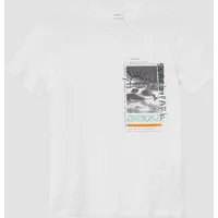 s.Oliver Kurzarmshirt T-Shirt Jersey-T-Shirt mit Frontprint