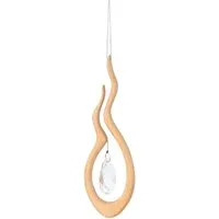 Bartl Dekohänger Holzhänger Shakti mit Kristall, Fensterschmuck Dekoration aus Holz
