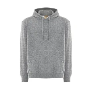 JHK - "Teide" Kapuzenpullover für Herren/Damen Unisex (Grau meliert)